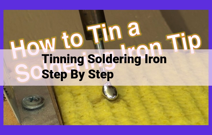 Optimize Tinning for Improved Soldering: Enhance Heat Transfer, Solder Flow, and Joint Strength