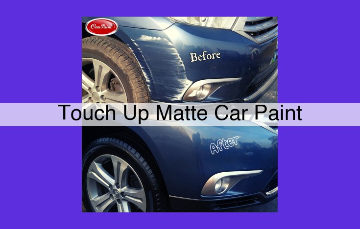 Comprehensive Guide to Matte Car Paint Touch-Up: Techniques, Materials, and Best Practices