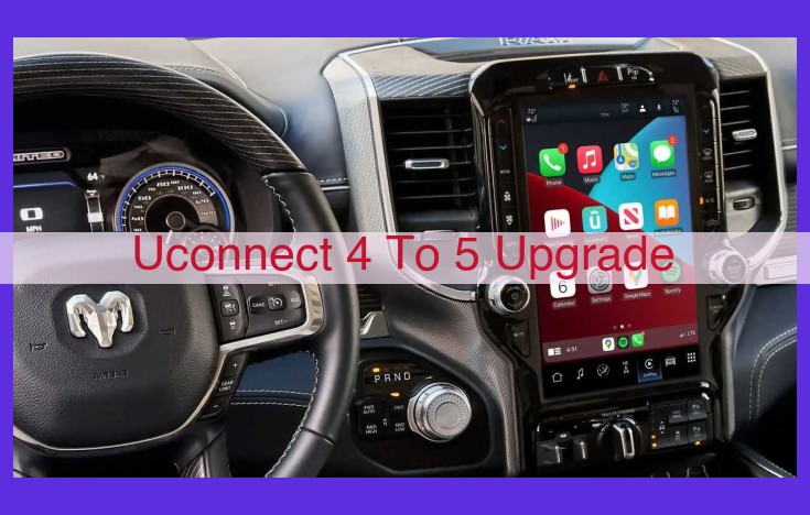 Experience the Uconnect 4 to 5 Transformation: Enhanced Navigation, Connectivity, and Convenience