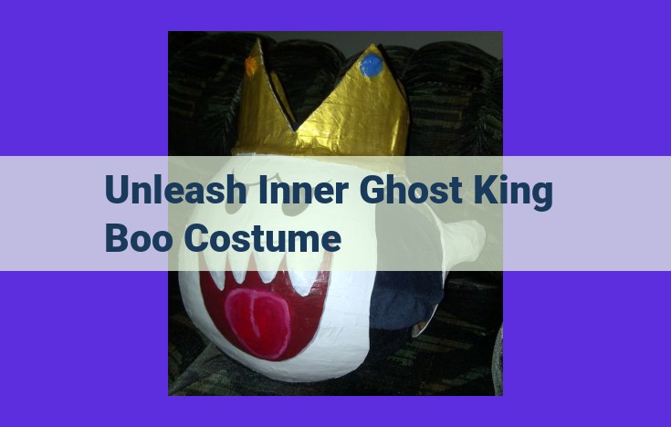 Unleash Your Reign: Become Ghost King Boo from Luigi's Mansion