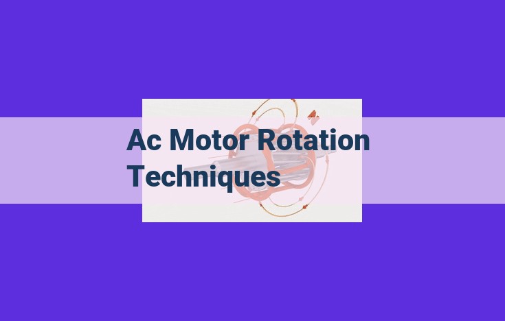 Optimize AC Motor Rotation Techniques for Maximum Efficiency and Control