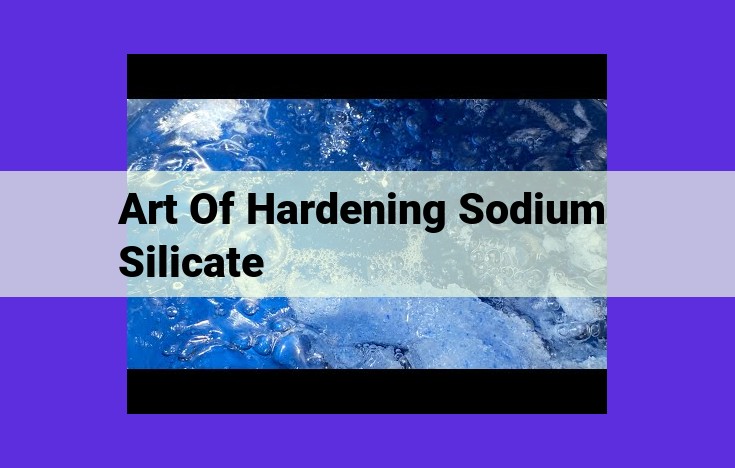 Unlocking the Secrets of Geopolymer Hardening: Sodium Silicate Transformation