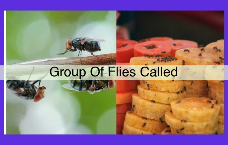 Collective Nouns for Flies: A Comprehensive Guide