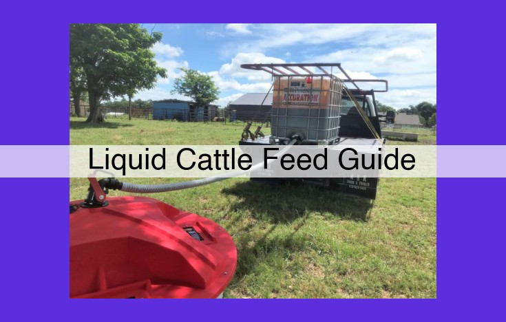 The Ultimate Optimization Guide for Liquid Cattle Feed: Nutrition, Ingredients, Delivery, and More