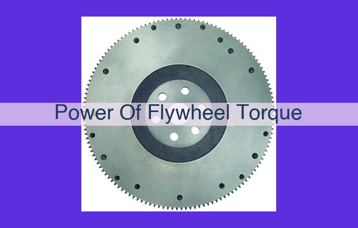 Harnessing Flywheel Torque: Maximizing Angular Momentum, Moment of Inertia, and Energy Storage