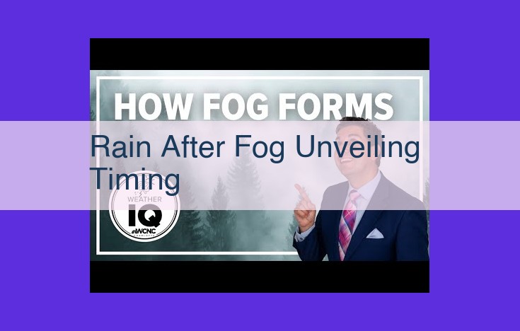 Unveiling the Factors That Influence Rain Timing After Fog: Temperature, Wind Speed, and More