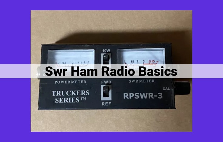 Mastering SWR for Optimal Ham Radio Performance: Impedance Matching Techniques