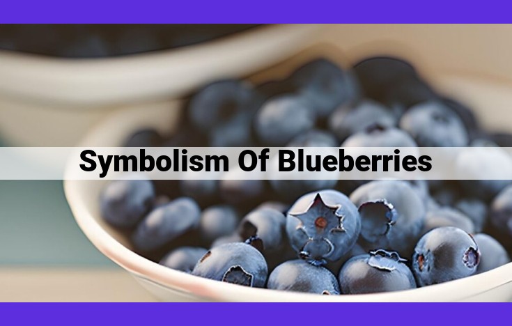 Blueberries: Symbols of Hope, Tranquility, and Renewal for Emotional Well-being