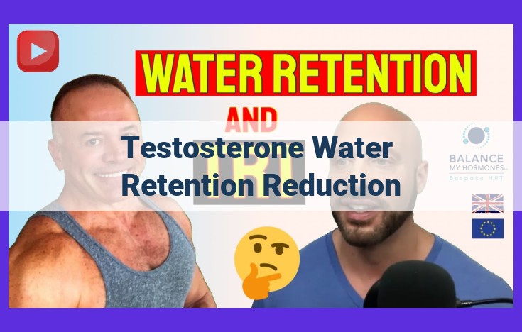 Testosterone Water Retention Reduction: Understanding and Combating Excess Fluid