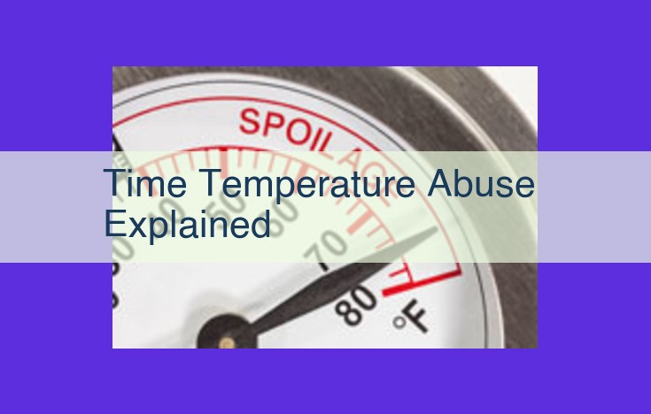 Time-Temperature Abuse in Food Safety: Understanding and Prevention